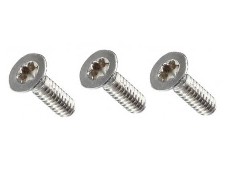 3x Flat Head Screw Torx M6x20 - SABFOIL Switzerland